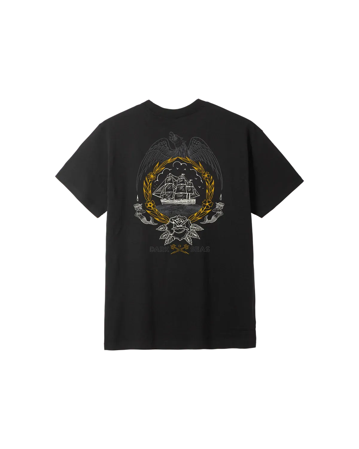Dark Seas Armada Tee - Heather Black