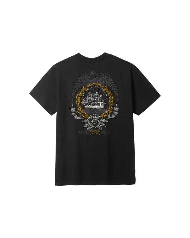 Dark Seas Armada Tee - Heather Black