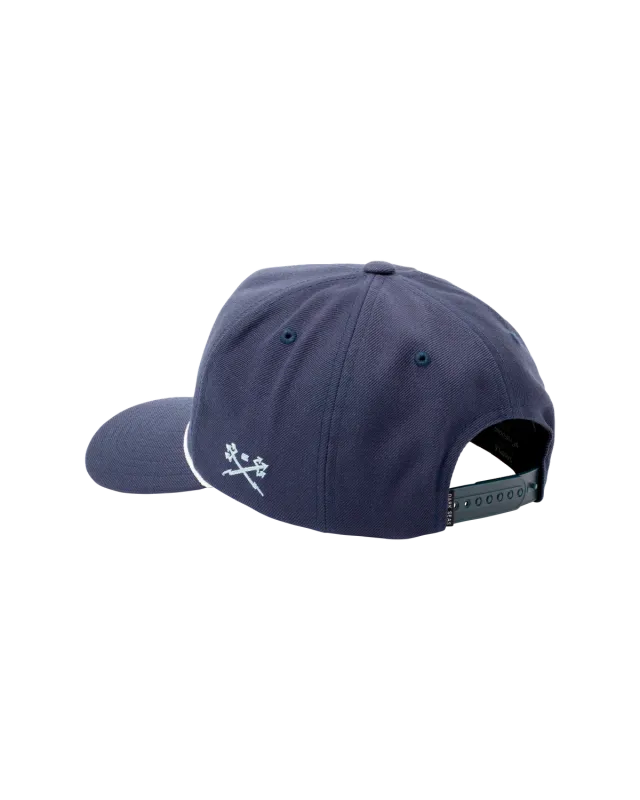 Dark Seas Off Road Snapback - Navy
