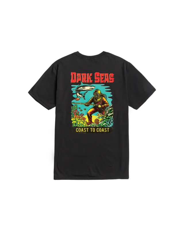 Dark Seas Water Decal Tee - Black