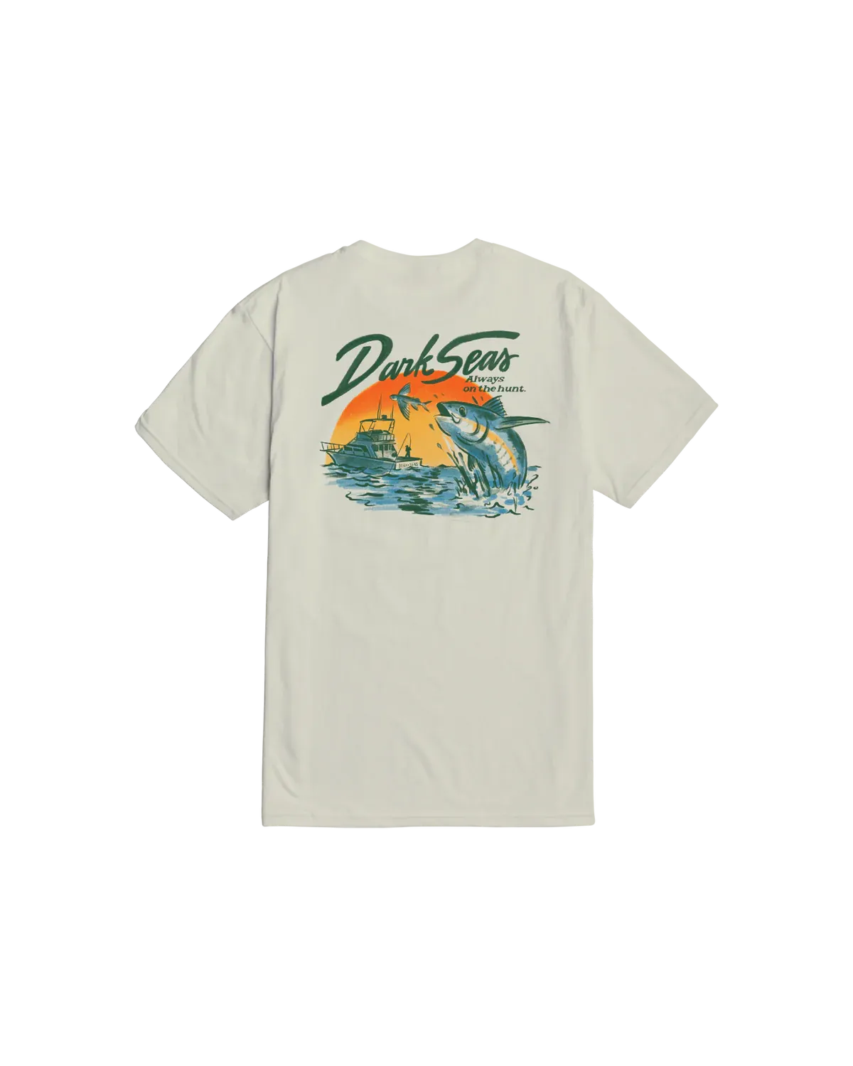 Dark Seas In Pursuit Tee - Cream