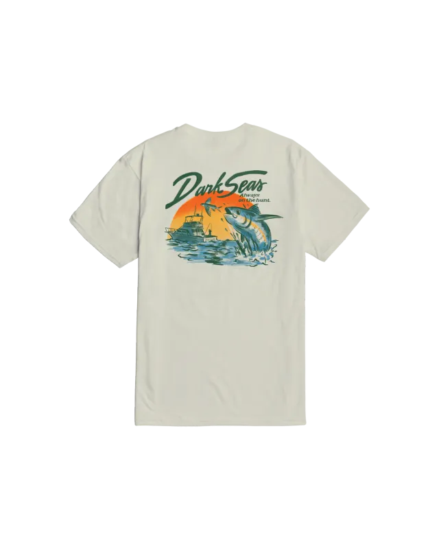 Dark Seas In Pursuit Tee - Cream