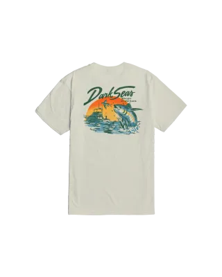 Dark Seas In Pursuit Tee - Cream