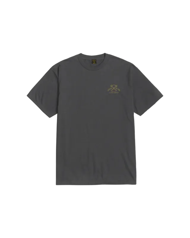 Dark Seas Yellowstone Tee - Vintage Black