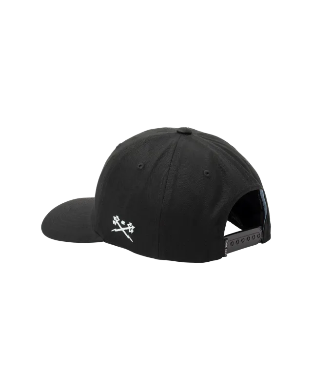Dark Seas Floater Snapback - Black