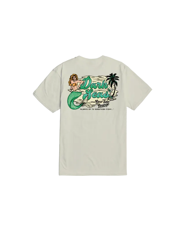 Dark Seas Always Fishy Tee - Cream