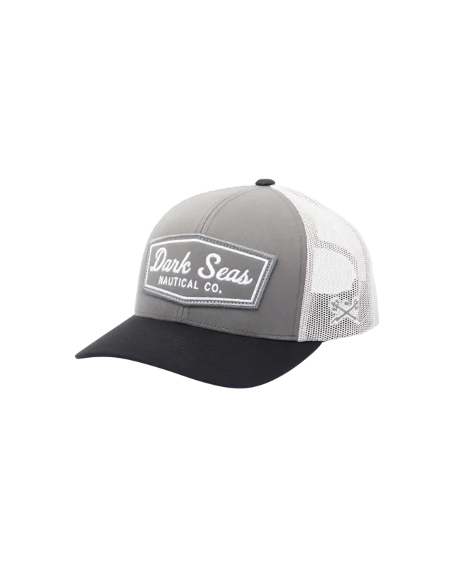 Dark Seas Winston Trucker - Grey/White