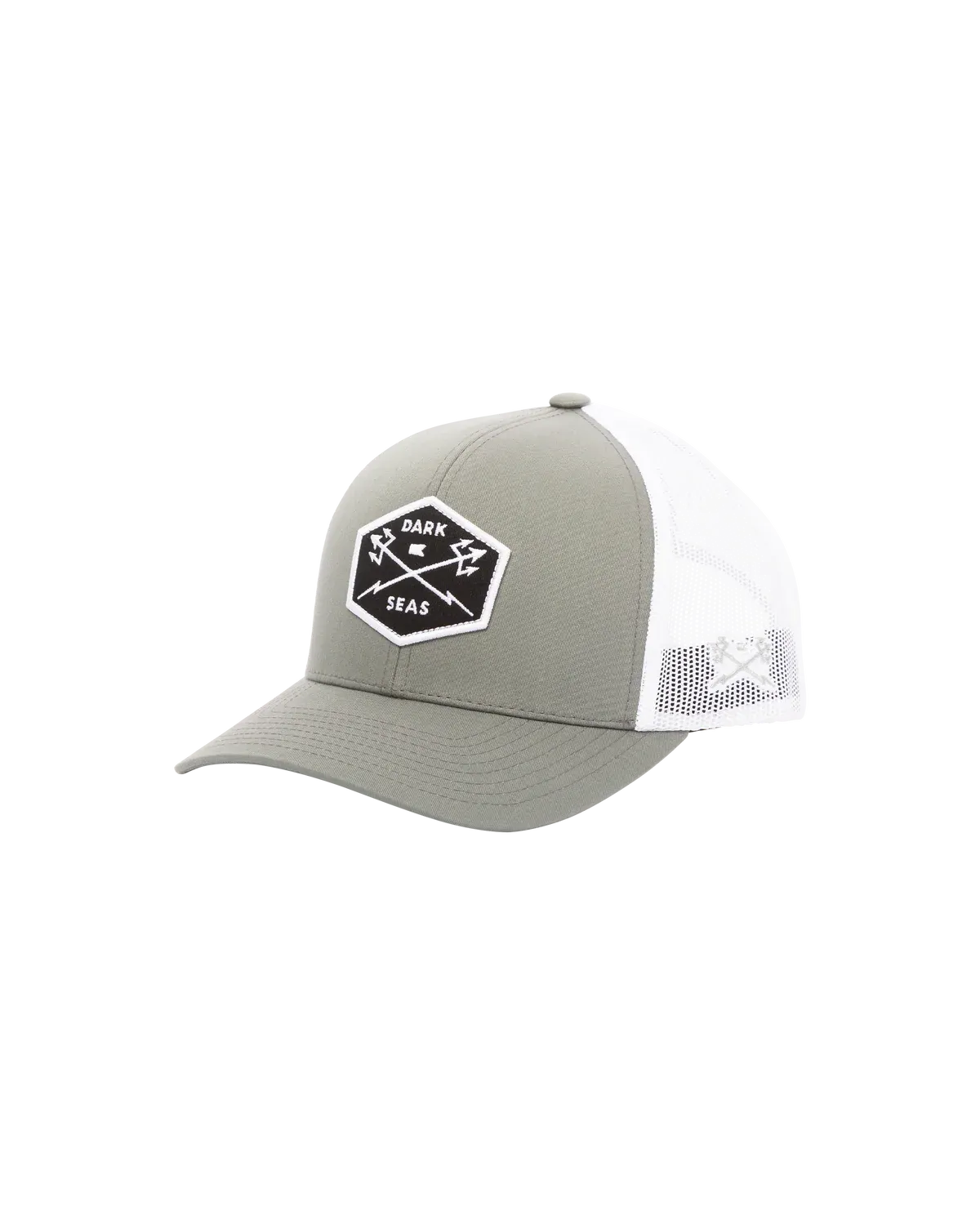 Dark Seas Progress Snapback - Grey/White