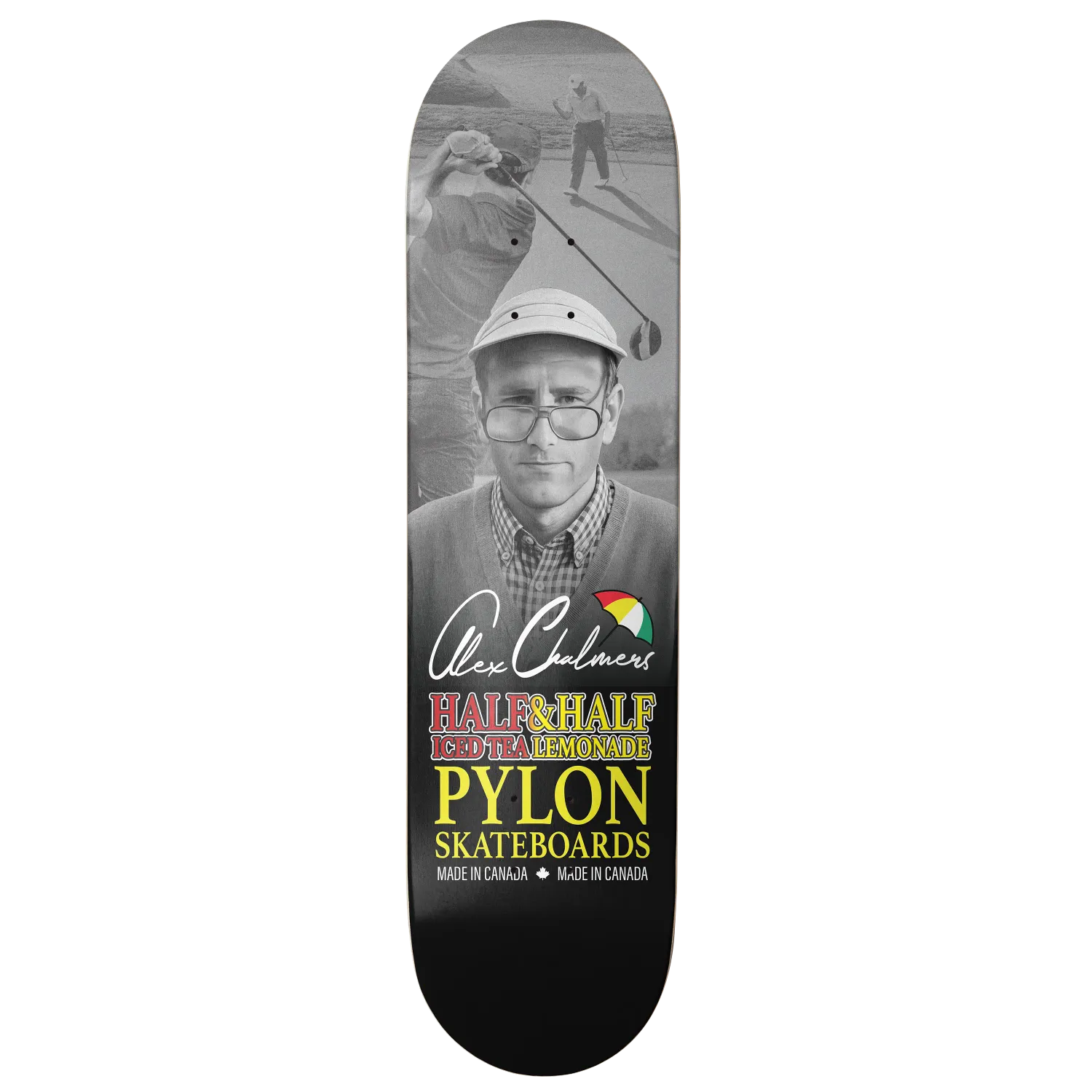 Pylon Chalmers Half n Half Deck - 8.25