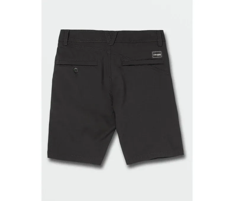 Volcom Youth Cross Shred Static Short - Blackout