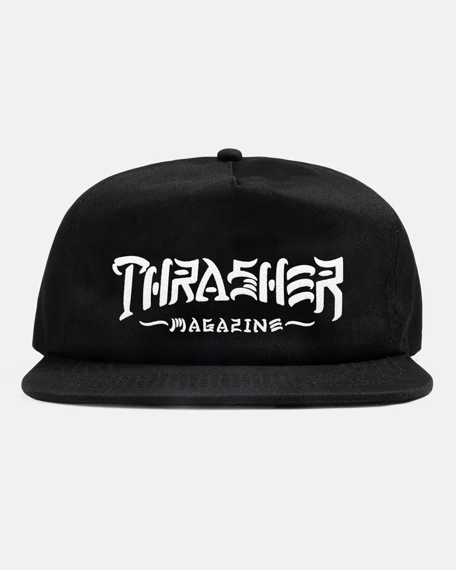 Thrasher Thrash and Destroy Snapback - Black