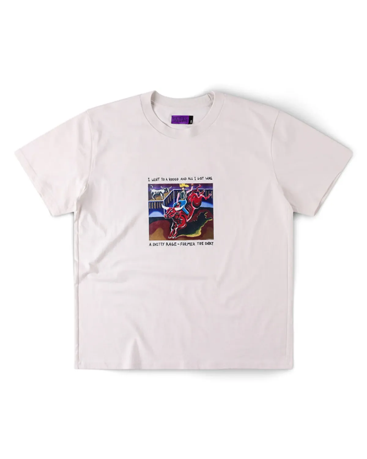 Former Rodeo Shrunken Tee - Bone
