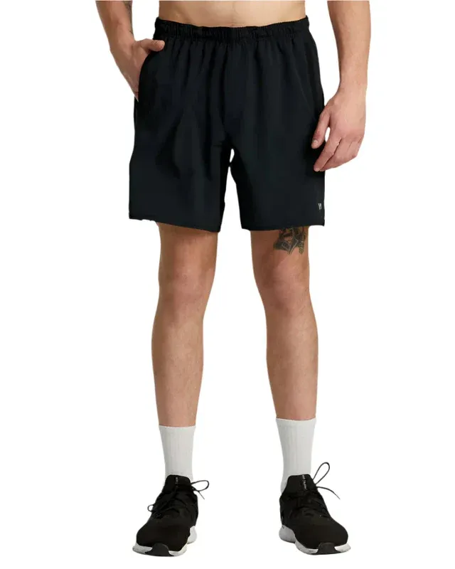 RVCA Yogger Stretch Short 17" - Black