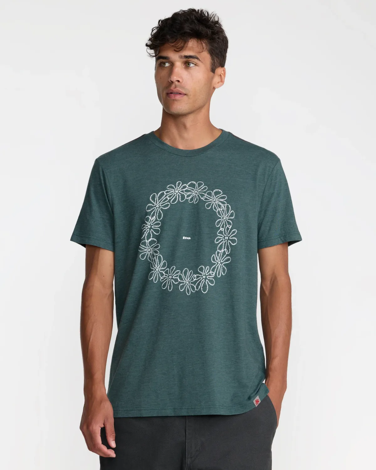 RVCA Bryce Lei Tee - Balsam Green