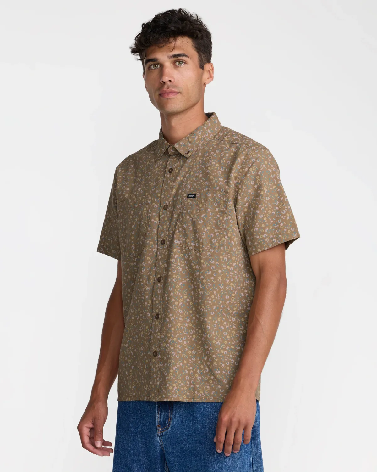 RVCA Breezy Button - Coyote