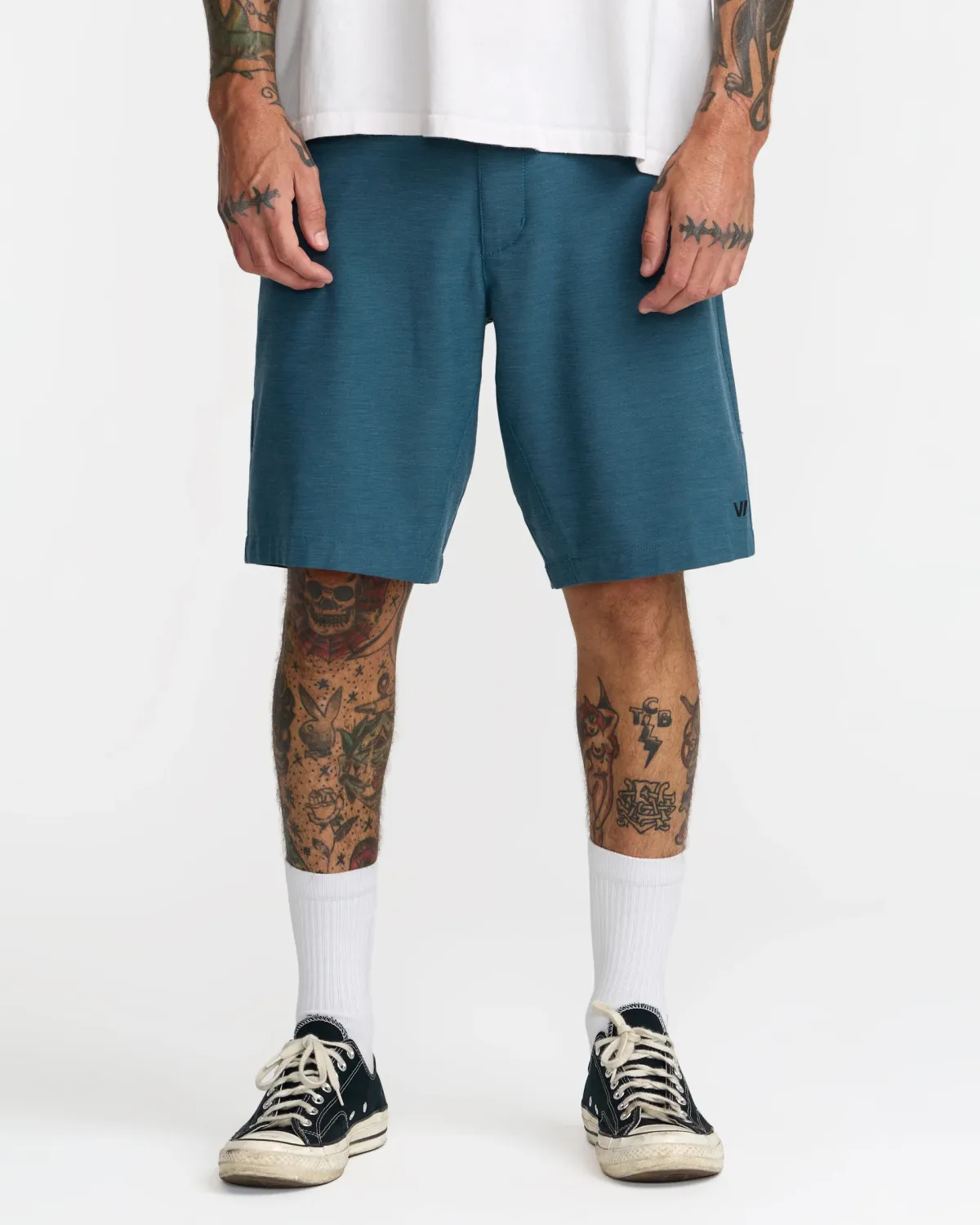RVCA Sport Course Chino Short - Denim Heather