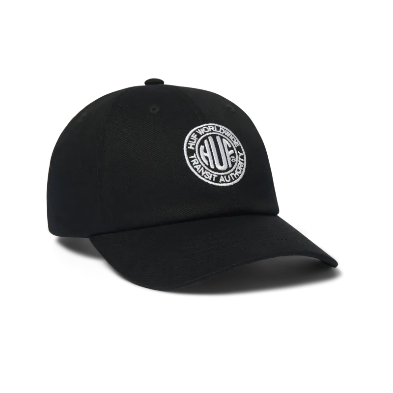 Huf Regional 6 Panel Hat - Black/White