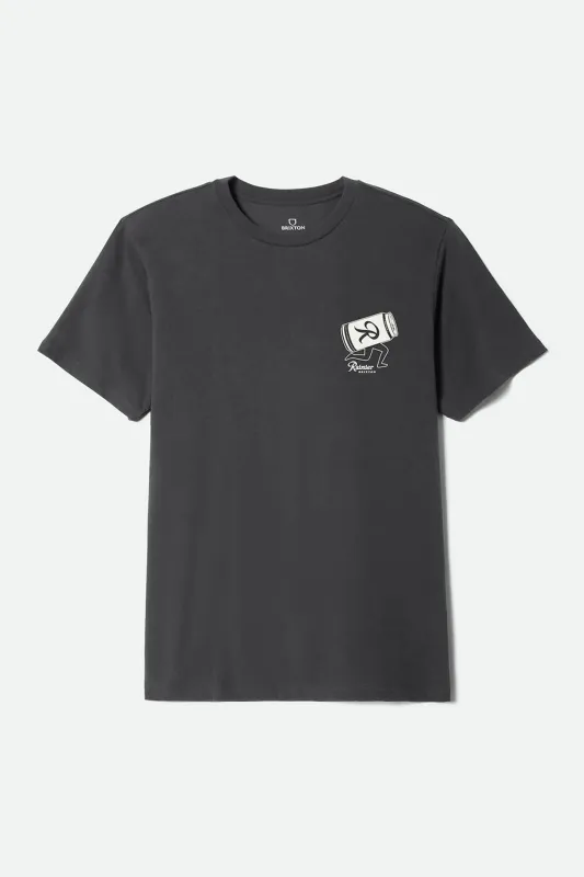 Brixton Rainier Beer Run Tee - Black