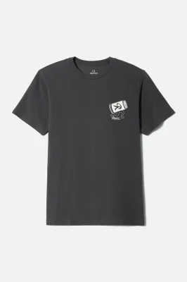Brixton Rainier Beer Run Tee - Black
