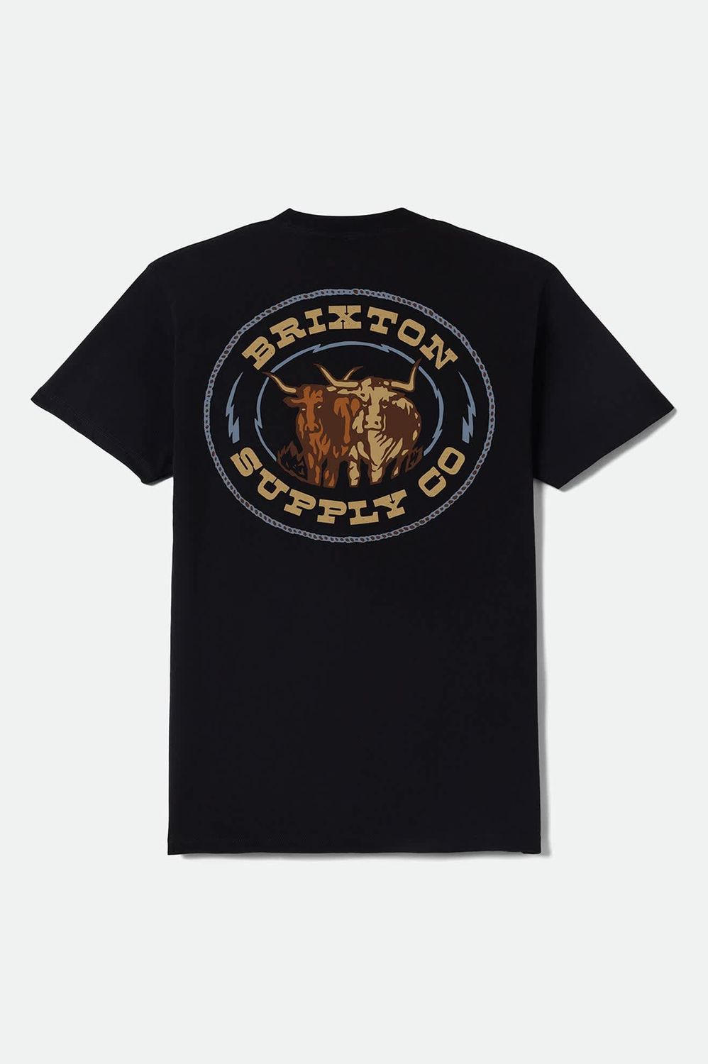 Brixton Steele Tee - Black