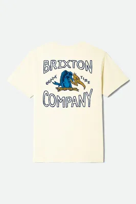 Brixton Outta Tee - Cream