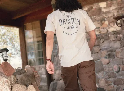 Brixton Fremont Tee - Cream