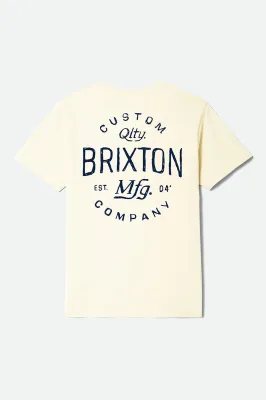 Brixton Fremont Tee - Cream