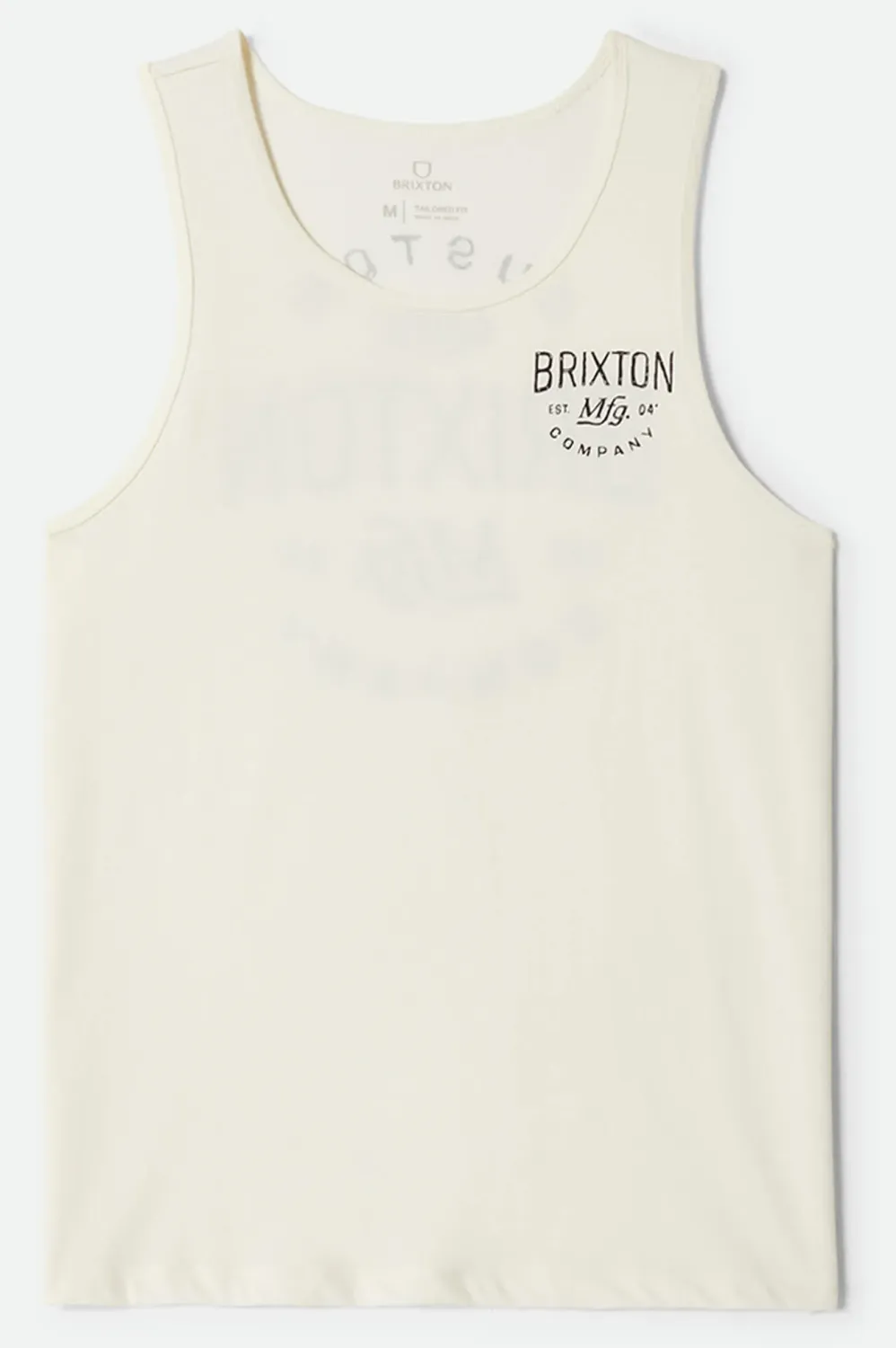 Brixton Fremont Tank Top - Off White