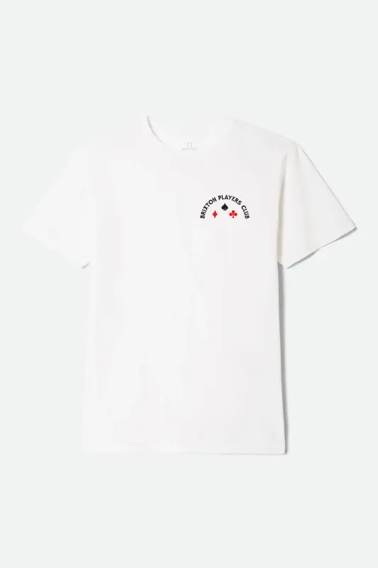 Brixton Vanguard Tee - White
