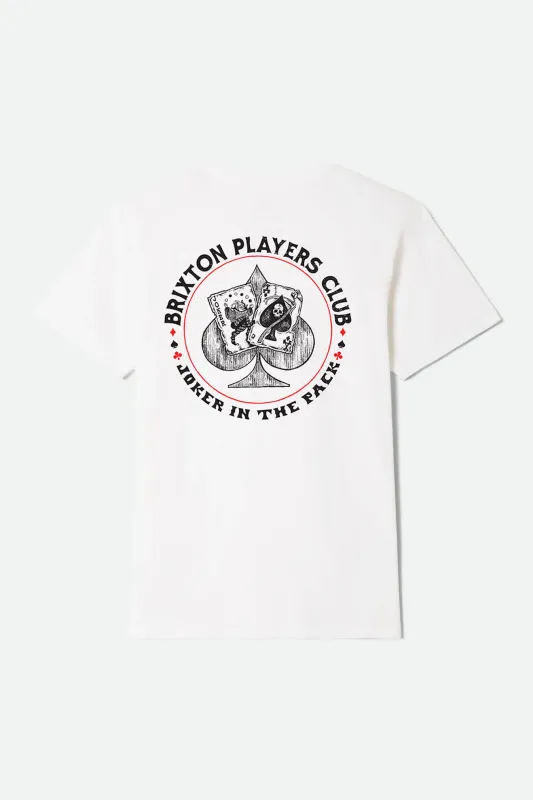 Brixton Vanguard Tee - White