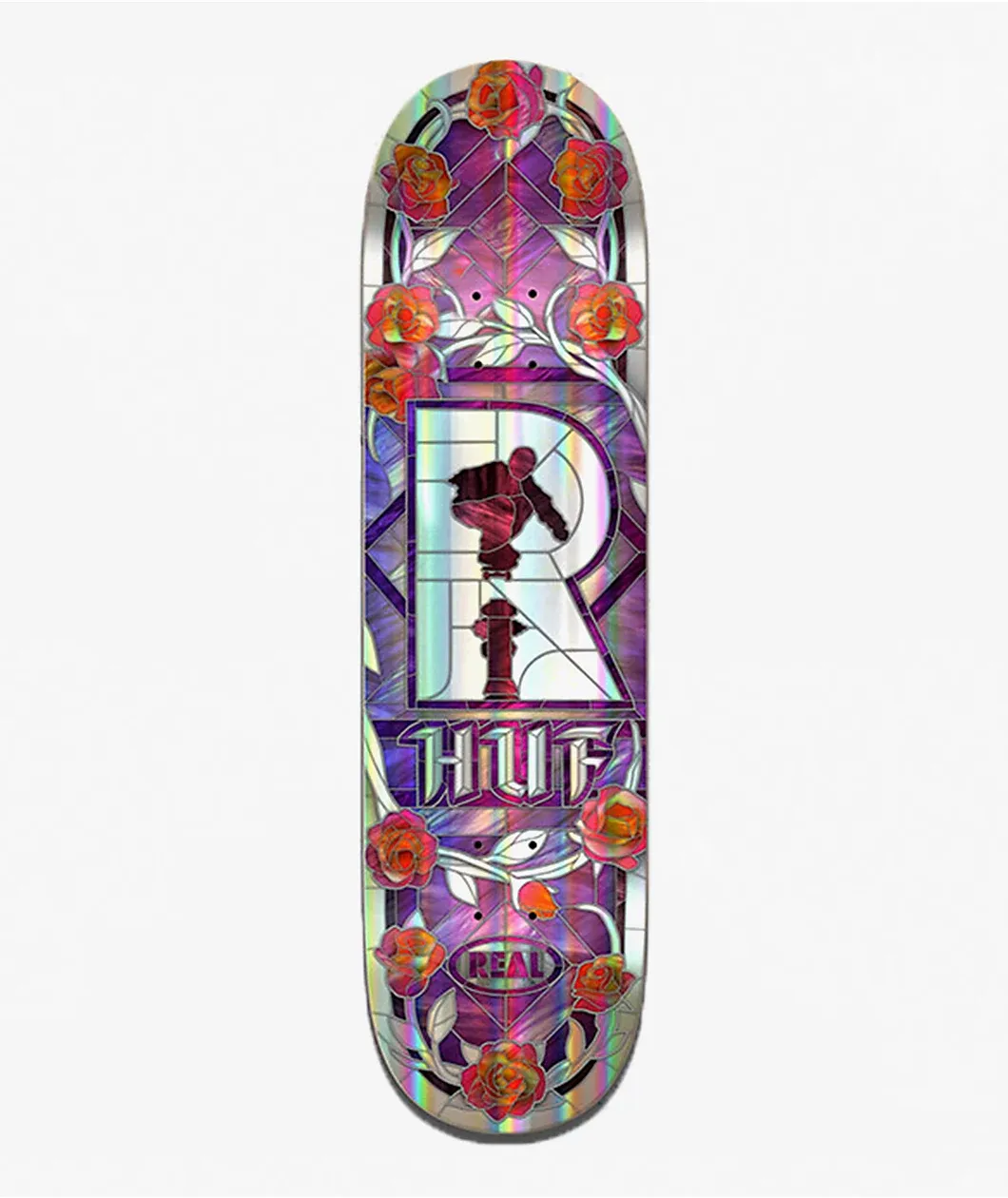 Huf Holographic Catherdral Deck - 8.25
