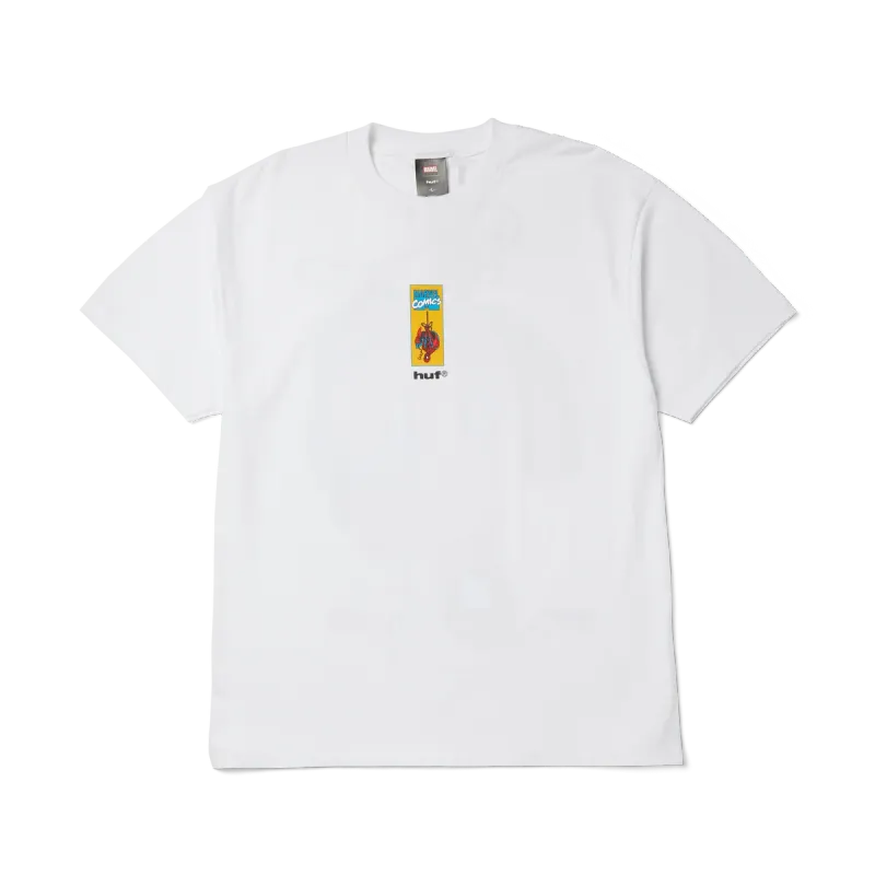 Huf x Marvel Upside Down Tee - White
