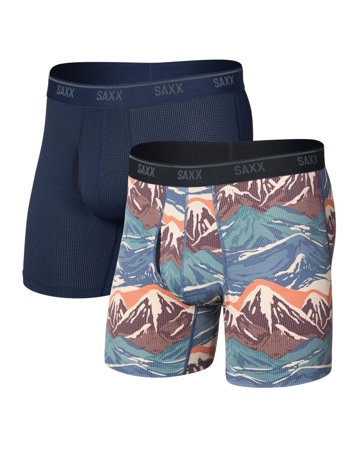 Saxx Quest Quick Dry 2 Pack - Mountain Top