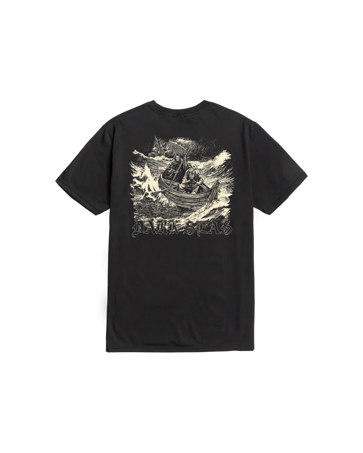 Dark Seas Shipwreck Tee - Black