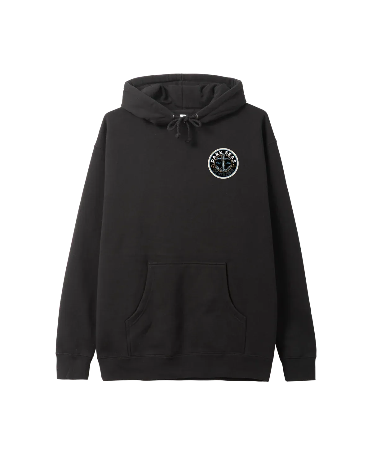 Dark Seas Anchors Up Hood - Black