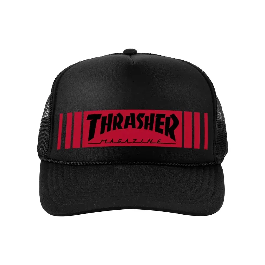 Thrasher Bar Trucker - Black