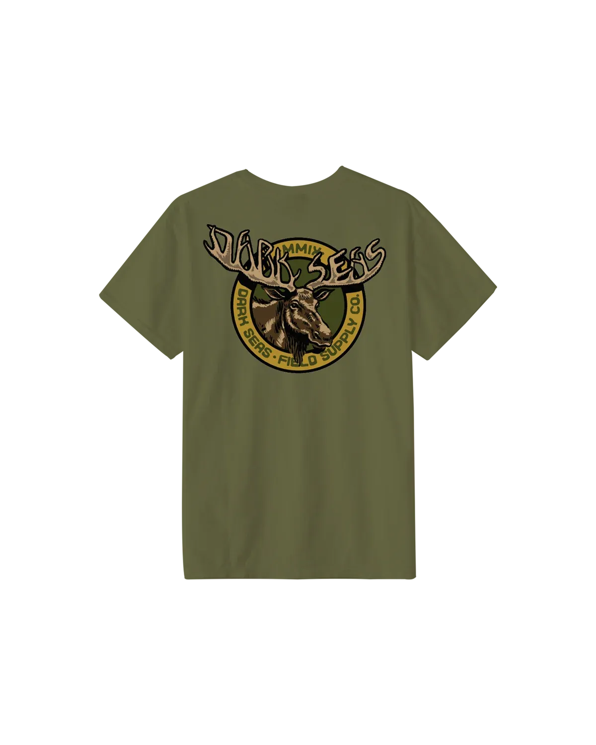 Dark Seas Moosewood Tee - Avacado