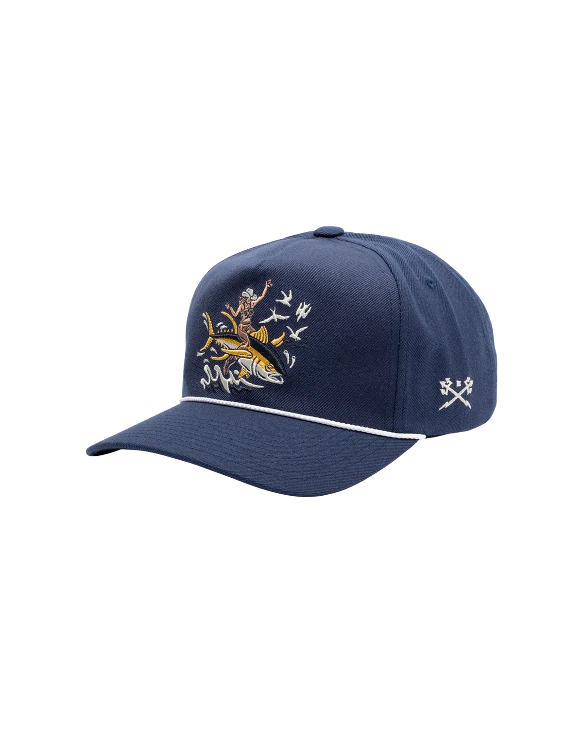 Dark Seas Rodeo Snapback - Navy