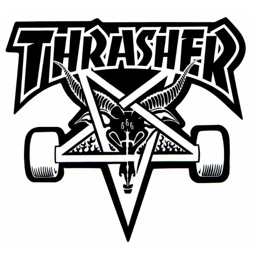 Thrasher Skate Goat Die Cut Sticker