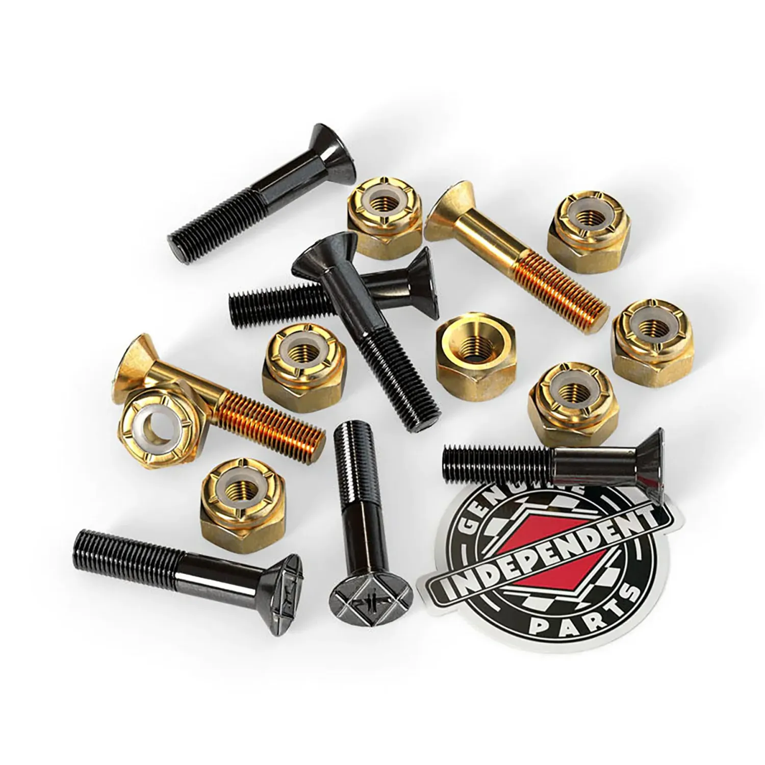 Independent Hardware Phillips - 7/8" Black/Gold