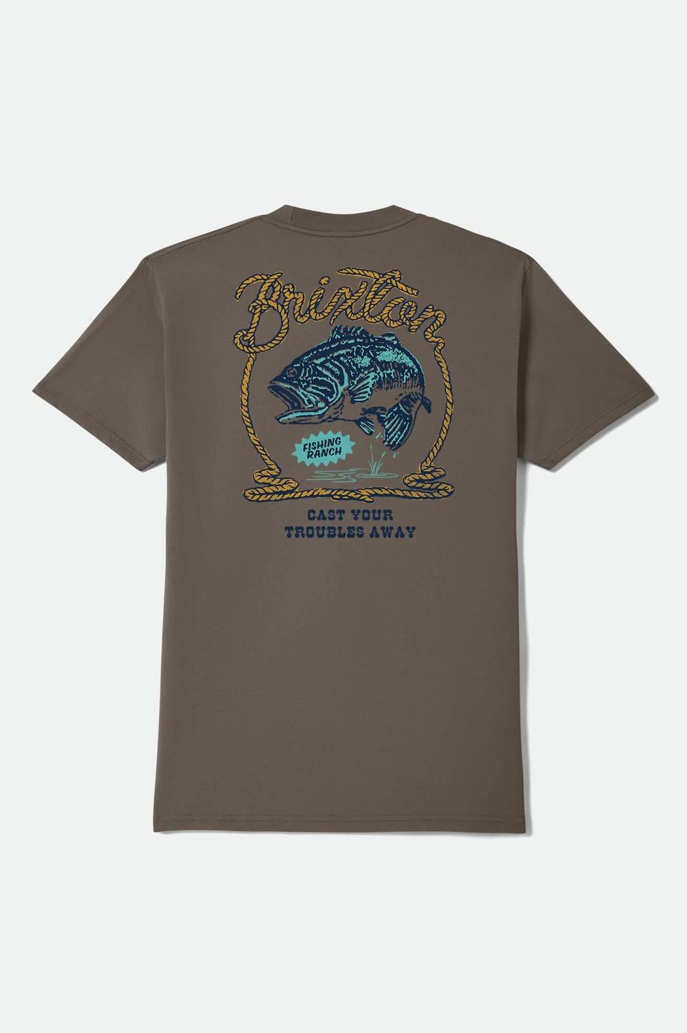 Brixton Cast Standard Tee - Earth