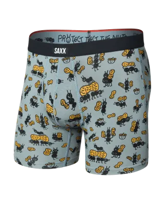 Saxx Vibe Xtra Soft Boxer - Ants in Your Pants/Silver Pine