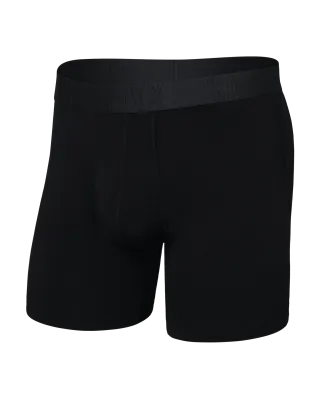 Saxx Droptemp Cooling Cotton Boxer - Black
