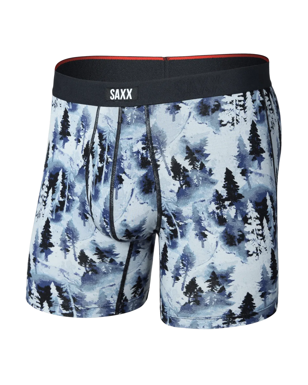 Saxx Vibe Xtra Soft Boxer - Forestland/Midnight Blue