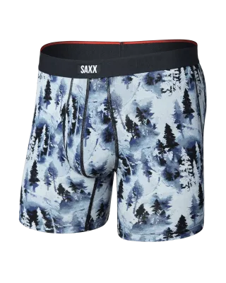 Saxx Vibe Xtra Soft Boxer - Forestland/Midnight Blue
