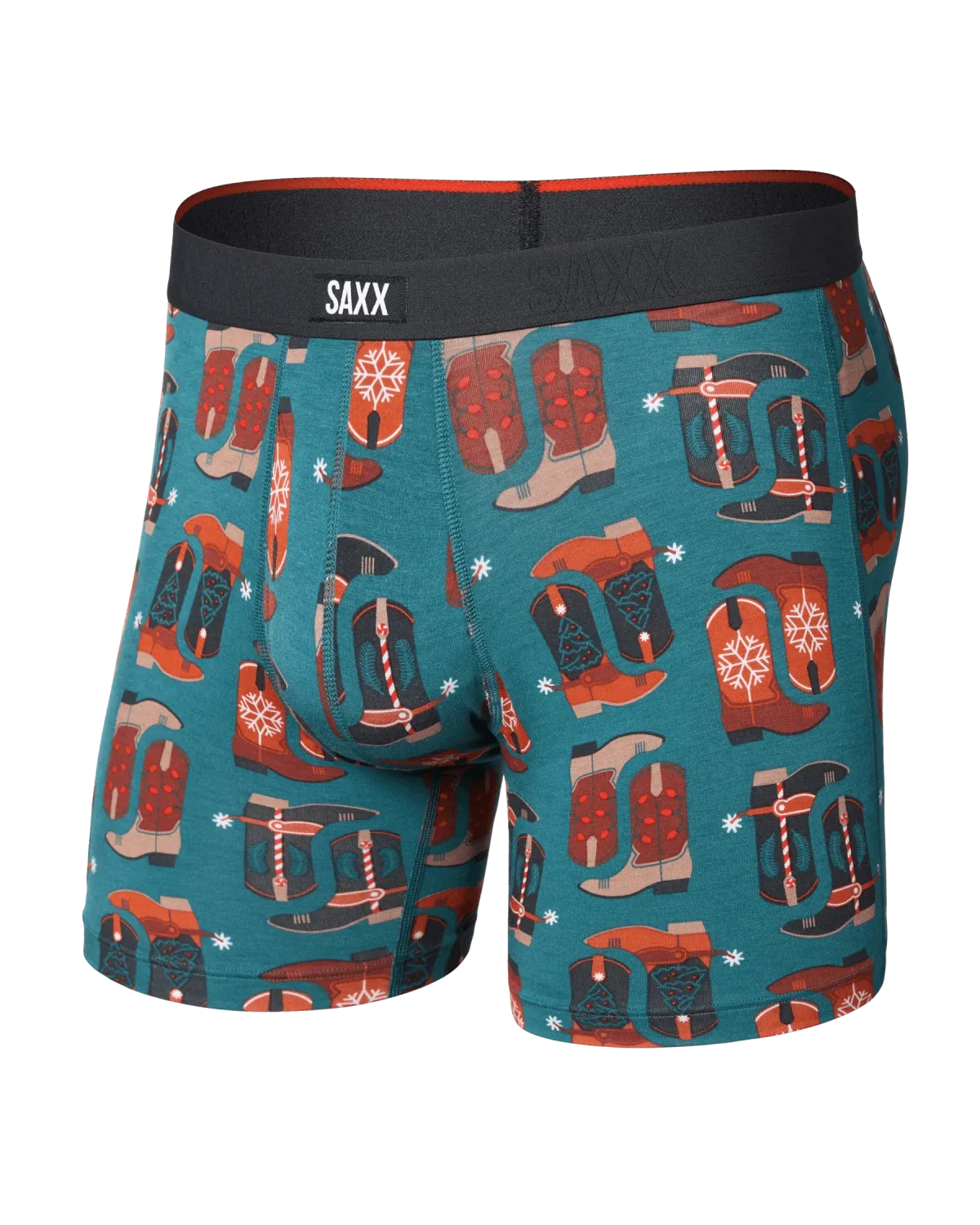 Saxx Vibe Xtra Soft Boxer - St. Nicks/Teal