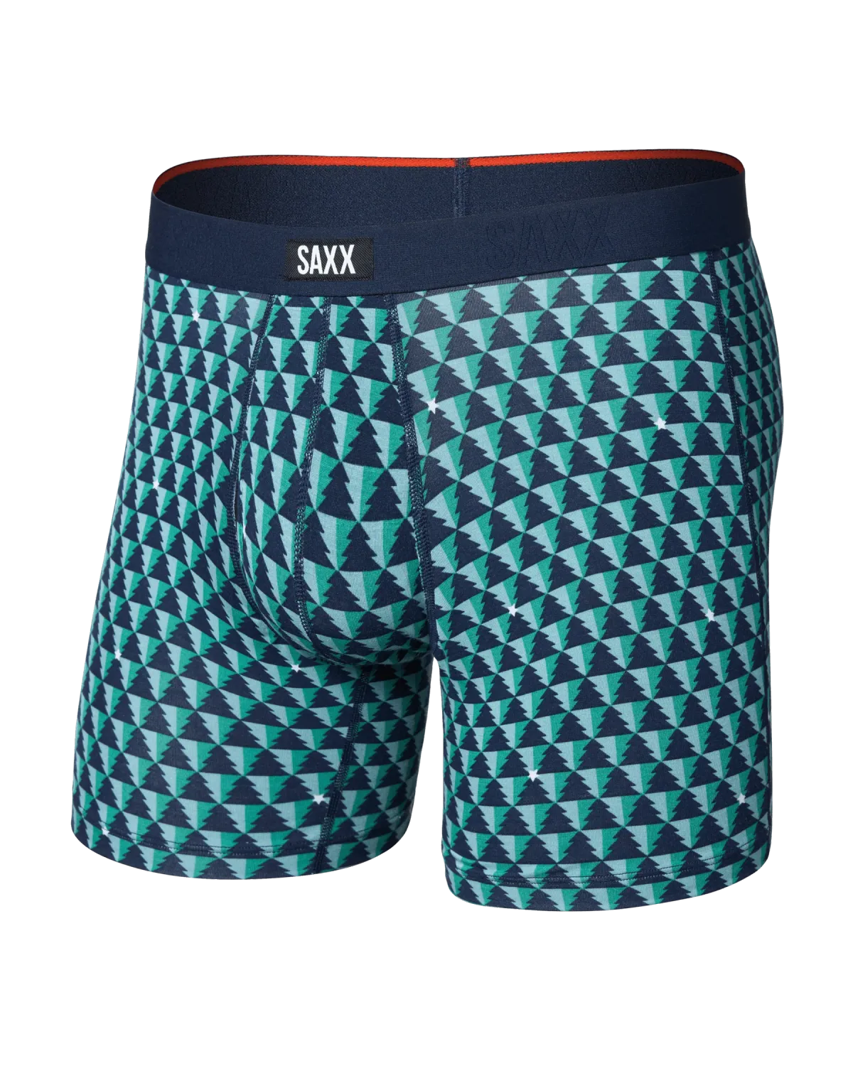 Saxx Vibe Xtra Soft Boxer - Tree Farm/Ivy Green