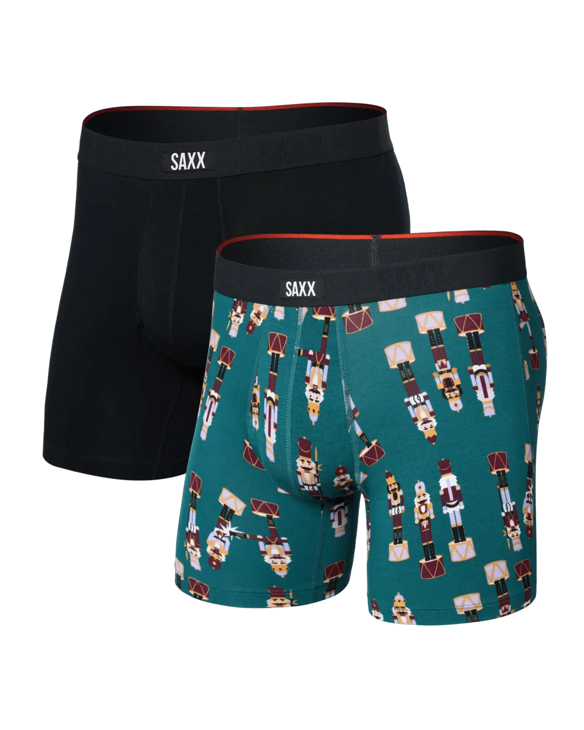 Saxx Vibe Xtra Soft 2Pk - Nutcracker 25/Black