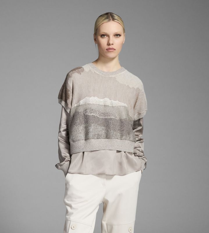 Tricot Chic- Sleeveless Sweater Vest