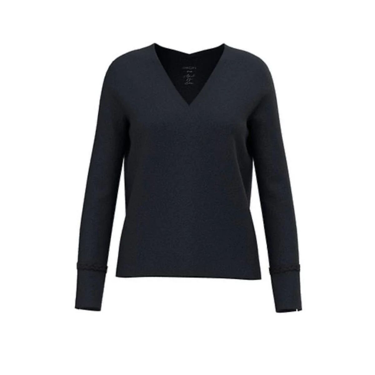 Marc Cain - Black Shimmer Knit Top
